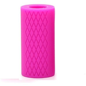 Dumbbell Barbell Grips Fitness Thick Fat Handle Pull Up Weightlifting Support Silicone Anti-Slip Protective Pad Body Building