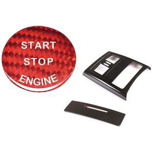 Sticker Auto Motor Start Stop Knop Decor Cover Voor Bmw E90 E46 & Achter Rij Airconditioning Vent Frame Voor 3 Serie E90