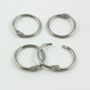 30 Stuks 19mm Rvs Gordijn Ringen Gordijn Open Ringen Sliding Haak Ringen