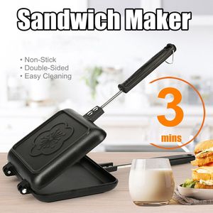 Household gas non-stick frying pan Bread toast double-sided frying pan waffle maker pancake maker grill frying pan