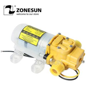 Zonesun Membraanwaterpomp Voor Vulmachine Kleine Veilig Hoge Druk Zelfaanzuigende Pomp 3.6L/Min