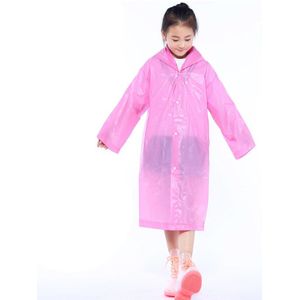 Waterdicht Kids Regenjas Voor Kinderen Meisjes Jongens Regenkleding Draagbare Herbruikbare Regenjassen Kinderen Regen Poncho Voor 6-12 Jaar Oud
