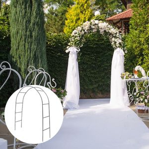 1 Set Metalen Pergola Monteren Vrij Tuinieren Lichtgewicht Bridal Bruiloft Boog