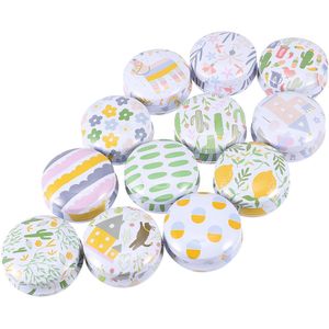 12Pcs Lippenbalsem Rouge Opslag Potten Lipstick Opslag Potten Cosmetica Sub Potten