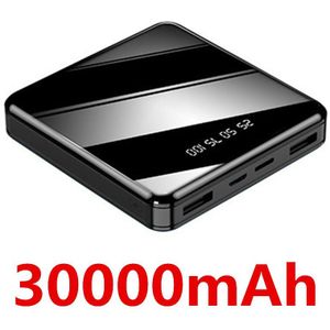 Power Bank 60000Mah Mini Draagbare Telefoon Fast Charger Usb Opladen Lader Externe Batterij Voor Samsung Huawei Iphone