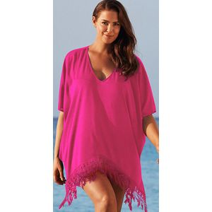 Vrouwen Tassel Badmode Bikini Cover Up Beach Wear Kaftan Losse Jurk Plus Size