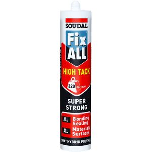 Soudal Fix Alle Hoge Tack Super Sterke Ms Polymeer Lijm 290 Ml