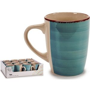 Cup Turquoise Steengoed (8,5X10,5X12,5 Cm)