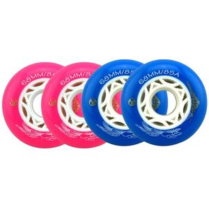 Japy Skate 64mm 68mm Kind Rolschaatsen Wielen Slalom Sliding 85A Inline Skate Schoenen Wiel Voor SEBA Powerslide slide Patine