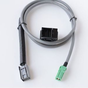 Biurlink USB AUX Interface Switch Adapter Harness Kabel Kit voor Toyota Corolla Camry Reiz RAV4 Prius Verso Highlander
