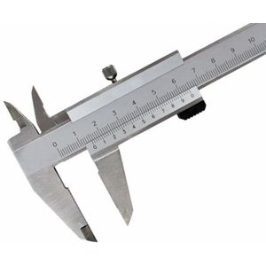 Schuifmaat 0-150mm/0.02mm Carbon Staal Schuifmaat Buiten Binnenkant Diepte Trap Remklauwen Meetinstrumenten Micrometer