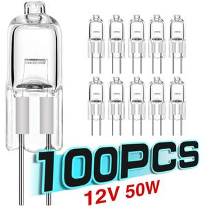 100Pcs 12V G4 Indoor Verlichting 5W/10W/20W/35W/50W Geplaatst Kralen Crystal Lampen Halogeen Lamp Globe Lot Jc Bi-Pin Led-lampen
