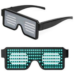 LED Draad Glazen Light Up Glow Zonnebril Eyewear Shades voor Nachtclub Party Night Vision Bril