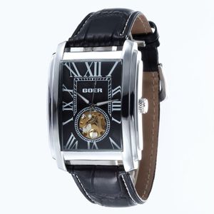 Relogio Masculino Rechthoek Horloges Mannen Horloges Goer Automatische Mechanische Horloges Goedkope Prijs