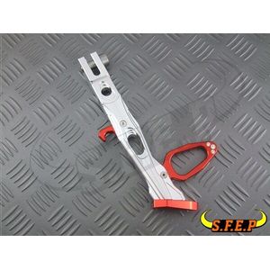 CNC Aluminium 240mm Motorfietsen Kickstand Kick Side Stand Voor Honda Grom MSX125