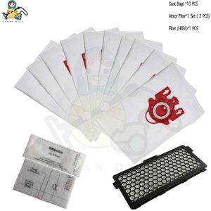 Hepa Filter Stofzakken Voor Miele 3D Fjm Airclean Stofzakken S6000-S6999 S6 S4000-S4999 S4 S700-S799 Compleet C1 Compact C1 -C2