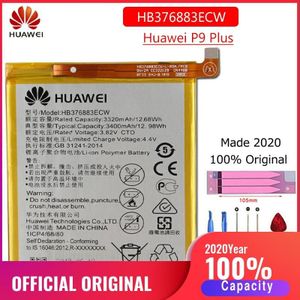HB376883ECW 100% Originele Hua Wei Batterij Voor Huawei Ascend P9 Plus VIE-AL10 3400Mah Vervangende Batterijen Bateria Batary