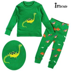 Kinderen Boy Baby Meisjes Dinosaurus Pyjama Set Outfit Nachtkleding Nachtkleding Homewear