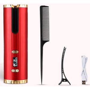 Usb Draadloze Automatische Krultang Opladen Krultang Elektrische Krultang Lcd Display Handig En Draagbare Haar Styling