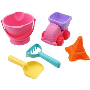 Baby Klassieke Plastic Play Zand Emmers Harken Schoppen Vrachtwagens Auto Zachte Strand Speelgoed Set Kinderen Tuin Zomer Seaside Speelgoed Voor kids