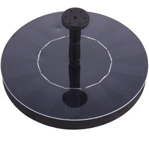 2.4W Grond Solar Fontein Pomp Waterdichte LED Zonnepaneel Met Dompelpomp Voor Vogel Bad Tuin Decoratie Fontein