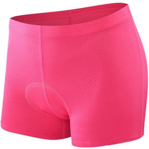 Unisex Uv-bescherming Fietsen Shorts Effen Kleur Comfortabele Spons Gel 3d Padded Shorts Ademende Fiets Fietsen Shorts # LR2