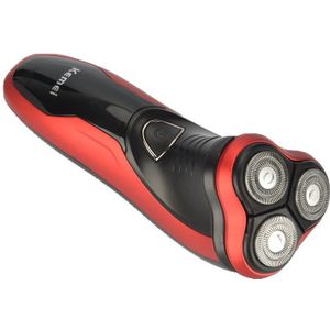 Kemei Pro Elektrische Scheermes Baard Trimmer Draadloze 3 D Drijvende Drie Blade Scheren Machines Waterdichte Japan Gezicht Mannen Scheerapparaat