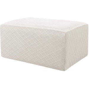 Stretch Opslag Poef Kussenovertrekken Poef Voet Rest Sofa Kussenovertrekken Voetenbank Protector Covers (Kruk Niet Inbegrepen)