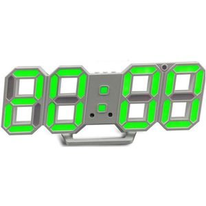3D Led Digitale Klok Alarm Horloge Usb Lading Elektronische Digitale Klokken Muur Horloge Woondecoratie Kantoor Tafel Bureauklok