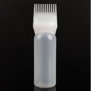 Verven Shampoo Fles Olie Kam 120Ml Haar Tools Haarverf Applicator Borstel Flessen Styling Tool Haarkleuring