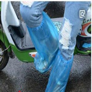 Wegwerp scooter motorfiets regenkleding voor motorfiets beschermen schoenen waterdicht cover voor schoenen in regenachtige seizoen 20 stks/partij