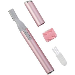 Praktische Elektrische Gezicht Wenkbrauw Schaar Tondeuse Mini Draagbare Vrouwen Body Scheerapparaat Remover Blade Scheermes Epilator 2 Kleuren