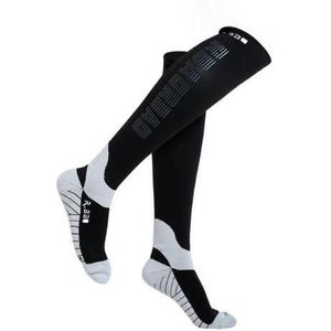 Motocross Sokken Motorfiets Sokken Atv Off-Road Dirt-Bike Beschermende Compressie Sok Effen Voorraden Voor Mannen Vrouwen 34-44