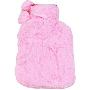26 cm x 16cm Beveiliging Zachte Luxe Grote Rubberen Warmwaterkruik Faux Fur met Cover Pluche Tas winter Warm