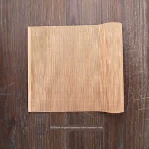 Natuurlijke Bamboe Tafelloper Placemat Thee Matten Tafel Placemat Pad Plafond Decor Thuis Cafe Restaurant Decoratie WJ826