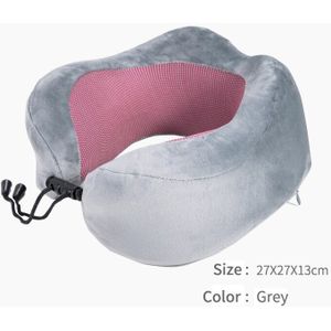U-vorm Reizen Kussen Voor Vliegtuig Foam Nekkussen Reizen Accessoires Bed Voeringen Comfortabele Kussens Voor Sleep Thuis Textiel