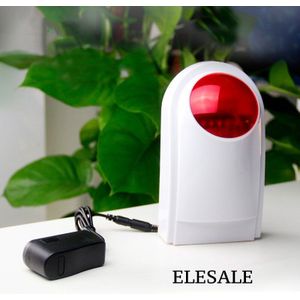 Draadloze Alarm Outdoor Waterdichte Flash Sirene Geluid Strobe Flash Alarm Sirene Voor GSM Alarmsysteem