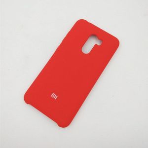 Xiaomi Pocophone F1 Case Back Vloeibare Siliconen Beschermhoes Originele Silky Soft-Touch Case Coque Ultra Slanke Mobiele Telefoon tassen