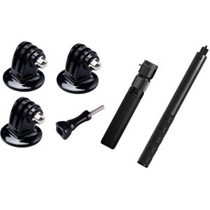 Statief Adapter Voor Gopro Hero 6 Hero 5 Hero 5 Sessie Hero 4 & 1.1M Roterende Onzichtbare Selfie Stok voor Insta360 Een X