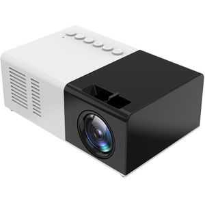 YG-300 Draagbare Mini Projector1080P J9 Mini Home Projector Ondersteuning 1080P Av Usb Sd Card Usb Draagbare Pocket Beamer