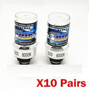 10 pairs 35 W HID D2S Xenon Licht Lamp D2S 4300 K 6000 K 8000 K 10000 K