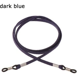 1Pc Hoge Elasticiteit Glazen Ketting Lederen Glazen Ketting Leesbril Ketting Sunglass Strap Lanyard Strap Bril Accessoire
