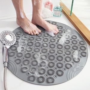 Ahawill Antislip Ronde Badkamer Mat Massage Pad Voet Veiligheid Douche Badmat Vloer Drainage Zuignap Badkamer Anti skid Pad