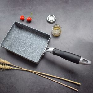 Omelet Taoyaki Thuis Ontbijt Aluminium Koekenpan Keuken Non-stick Maifanite Steen Kleine Koken Tool