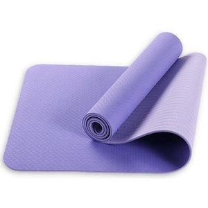 6Mm Tpe Mat Voor Fitness Antislip Gym Yoga Mat Oefening Pilates Matten Pads Vrouwen Body Workout Yoga Mat accessoires Yoga Mat Dikke