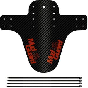 1Pc Carbon Fiber Patroon Fiets Fender Spatbord Lichtste Duurzaam Front Back Korte Lange Spatborden Voor Mountain Road