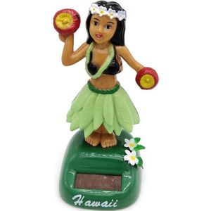 Solar Dansen Hawaii Meisje Hula Hoofd Schudden Speelgoed Zonne-energie Auto Interieur Decompressie Dashboard Ornament Auto Accessoires