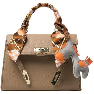 Vrouwen Mode Schoudertas Zijden Paard Crossbody Bag Vrouwelijke Leisure Hasp Kleine Flap Vierkante Handtas Clutch Purse