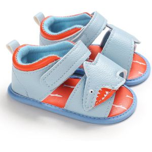 Ademende Zomer Baby Sandalen Baby Meisjes Jongens Creatieve Cartoon Shark Vorm Zachte Tong Schoenen Peuters Antislip Prewalker