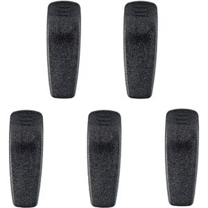 5 Pcs Riem Stevige Clip Walkie Talkie Accessoires Voor Motorola GP3688/CP040/CP140 Handige Cb Radio Communicator J6478A